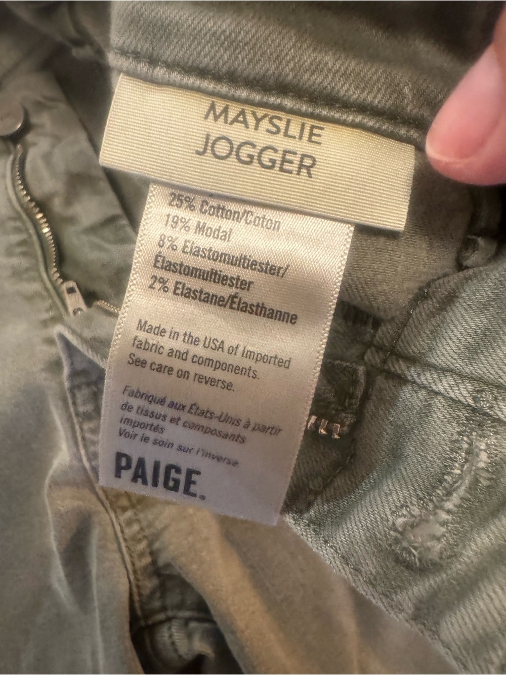PAIGE Mayslie Jogger Jeans - Picture 14 of 14